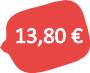 13,80 €